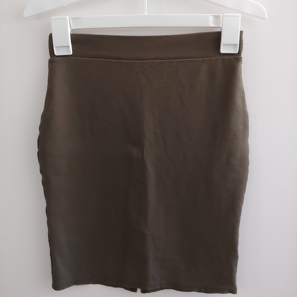 💥Flash Sale💥Olive Green Pencil Skirt
